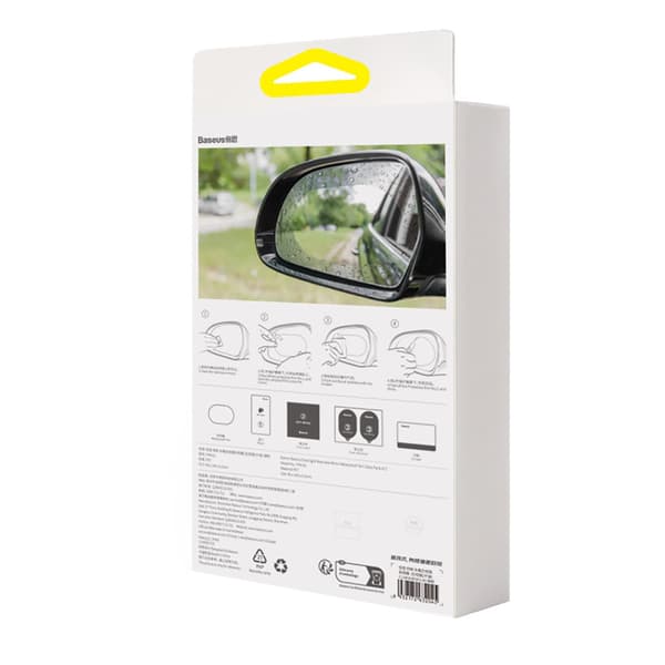 Vattenavvisande Baseus ClearSight bilsidospegel film (2-pack)