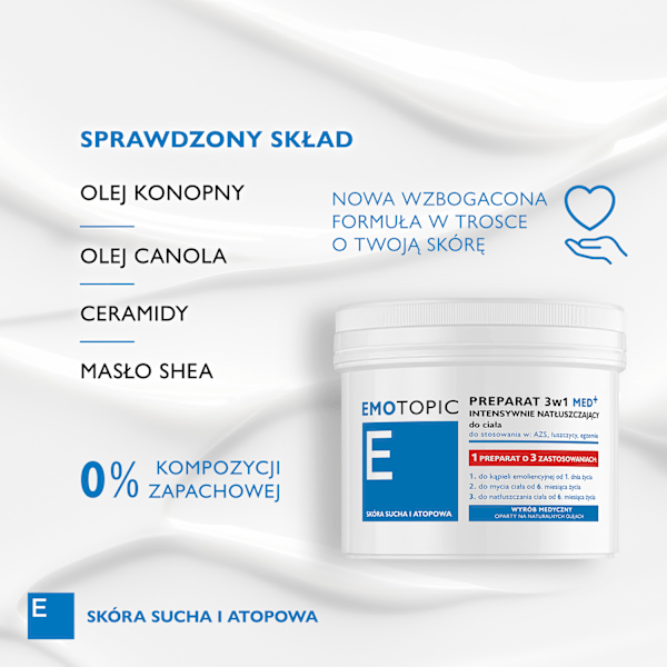 Emotopic Intensiv Fuktgivande 3-i-1 Produkt 500 ml