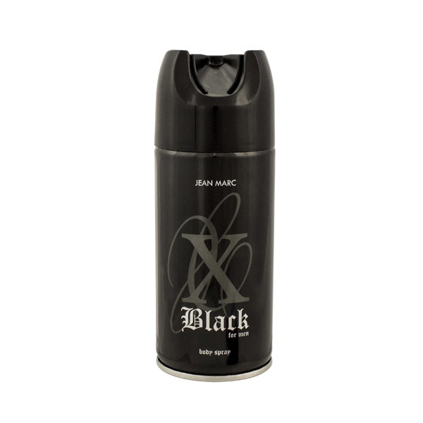 Jean Marc Svart Herrar Deodorant Spray 150ml - Herrdoft med lång