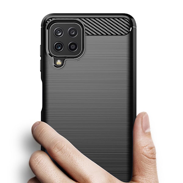 Kolfodral Flexibel skyddsfodral för Samsung Galaxy A22 4G Svart