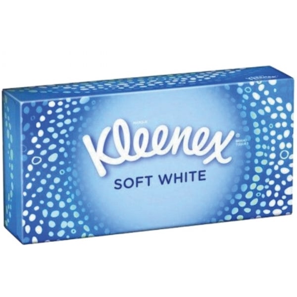 Kleenex Mjuka Vita Ansiktservetter/ 70 stycken