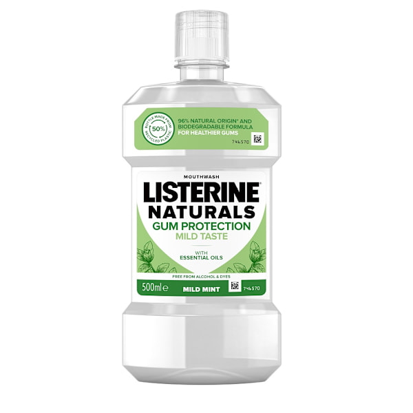 Muntvårdssköld Listerine Naturals/ 500 ml