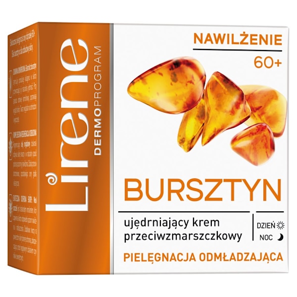 Lirene Rejuvenation 60+ Fast Spänstig Anti-rynk Kräm med Bärnste