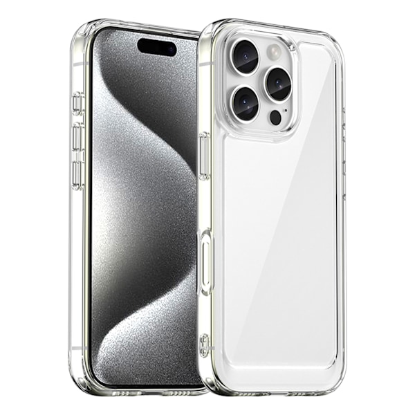 Genomskinligt Gelramsetui Outer Space för iPhone 16 Pro Max