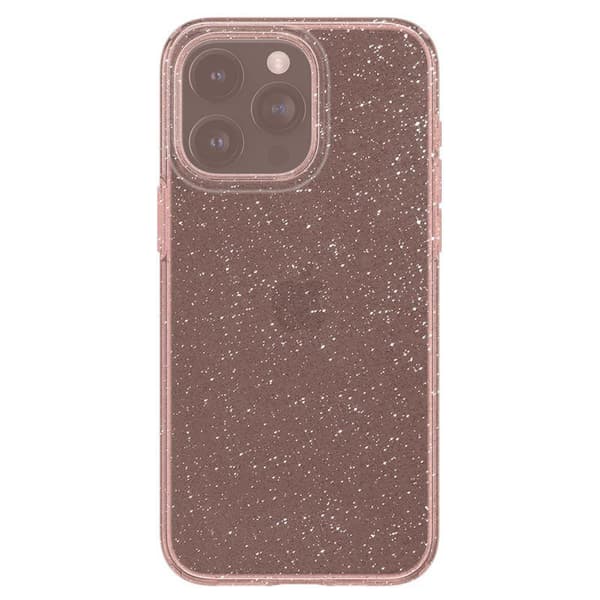 Spigen Liquid Crystal Glitter Skal för iPhone 15 Pro Max - Rosa/