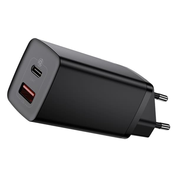Baseus GaN2 Lite Snabbladdare 65W USB/USB-C Quick Charge 3.0 PD
