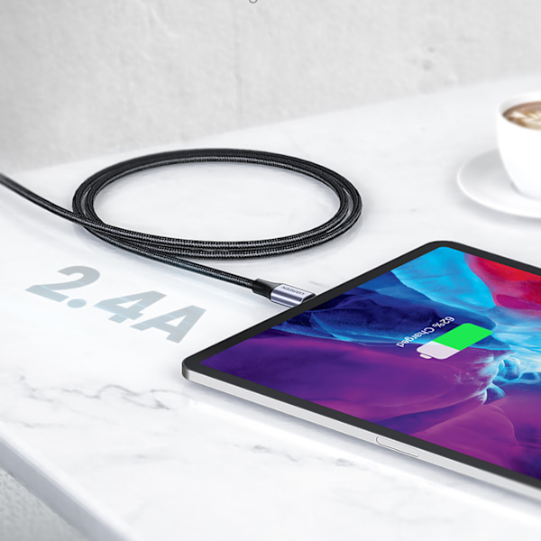 Ugreen USB-A till Lightning Kabel MFi Certifierad 1.5m - Svart