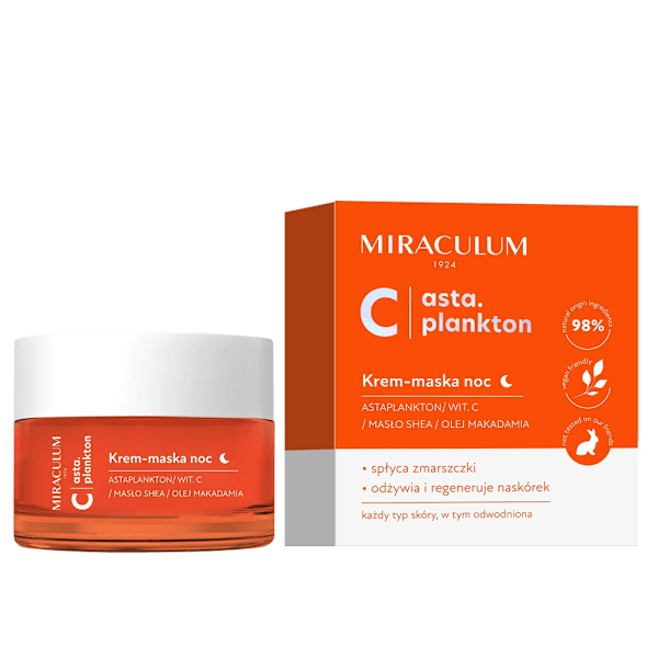 Mirakel Anti-Aging Nattkräm med Asta.Plankton C - 50ml