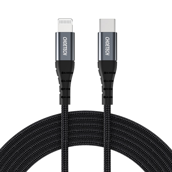 Choetech IP0039 USB-C till Lightning Kabel MFi 480Mb/s 3A 1/2m -