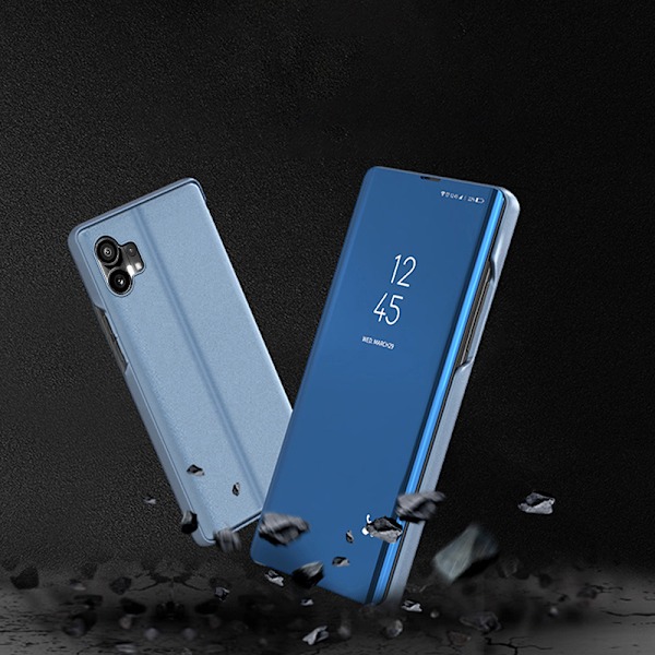 Inget hinder för 'Clear View Case-fodral Nothing Phone 1 Svart'