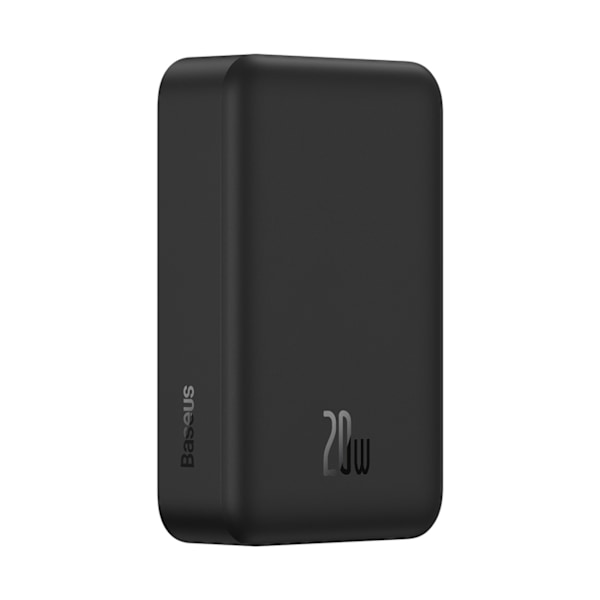 Baseus Magnetisk Mini Powerbank 20000 mAh 20W - Svart + USB-C/US