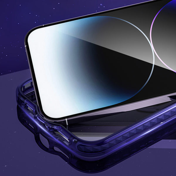 Kingxbar PQY Ice Crystal magnetiskt skal iPhone 14 Plus MagSafe