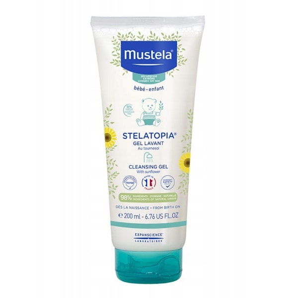 Mustela Stelatopia Tvättgel/ 200 ml