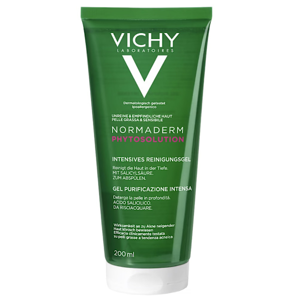 Vichy Normaderm Phytosolution Syväpuhdistava Geeli, 200 ml