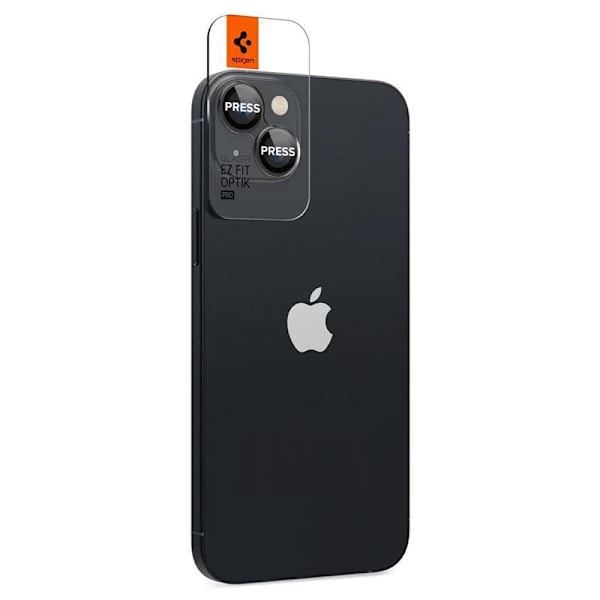 Spigen Glas.tR EZ Fit Optik Kameraskydd för iPhone 14/Plus/15/Pl