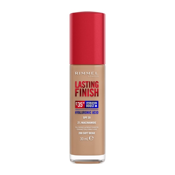 Rimmel Lasting Finish Fuktgivande och Långvarig Täckande Ansikts