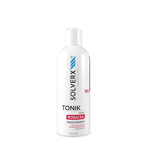 Läkande Rosacea Ansiktsvatten för Rosacea-Drabbad Hud/ 200 ml