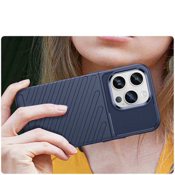 Pansarklass Skal för iPhone 14 Pro Max - Blåssäkerhetsskydd
