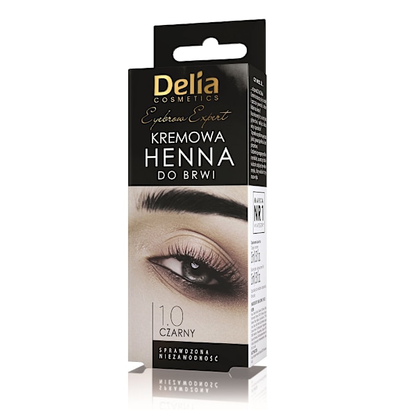 Henna för ögonbryn/ Färg Svart 15 ml