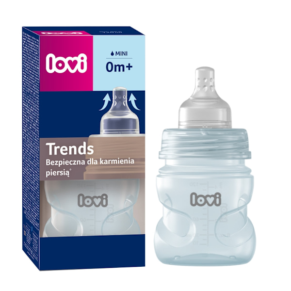 Lovi Anti-kolikflaska för spädbarn Trends Green 120 ml/ 1 styck