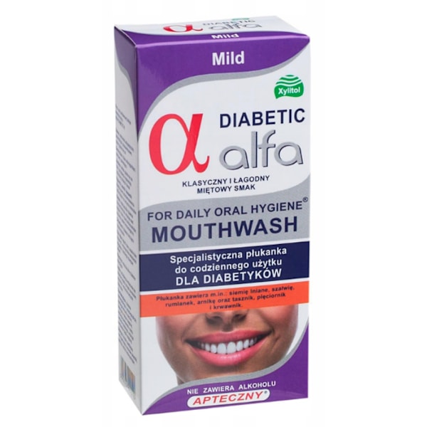 Alfa Diabeetikko Lievä Erikoistyyny Suuvedelle 200ml