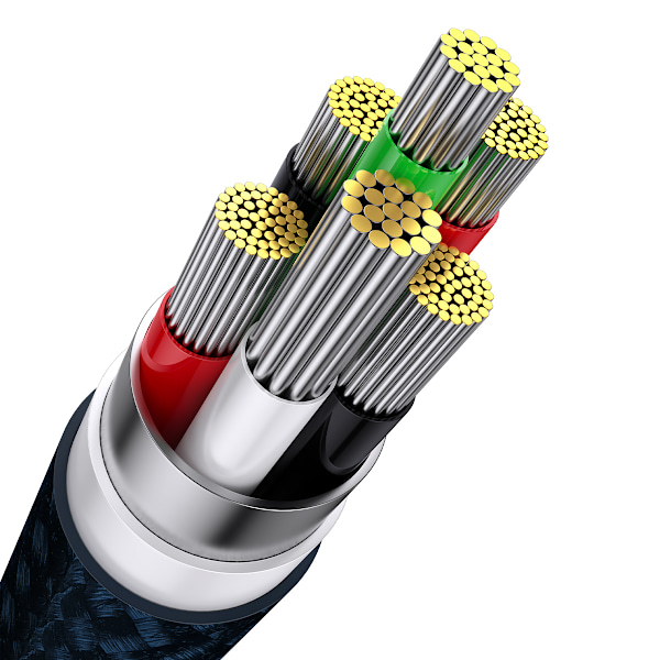 Baseus Flash Series II Multikabel USB/Typ C/Lightning/micro USB