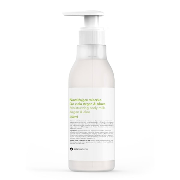 Botanicapharma Återfuktande kroppslotion med Argan & Aloe/ 250 m