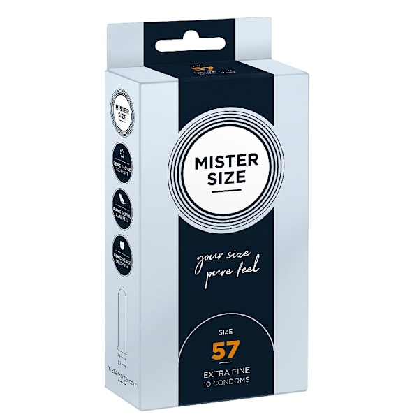 Mister Size Kondomer Anpassade Storlek 57mm/ 10-pack
