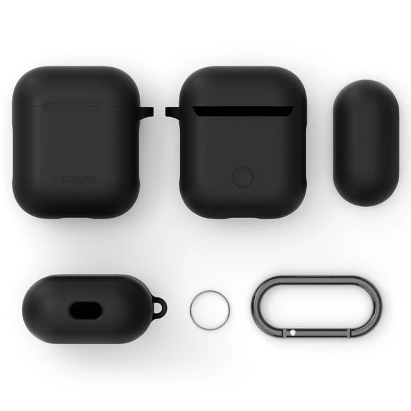 Spigen Skyddsfodral för AirPods 1/2 - Svart