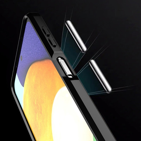 Kolfodral Flexibel skyddsfodral för Samsung Galaxy A22 4G Svart