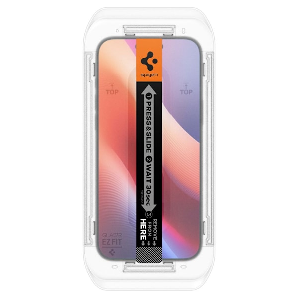 Spigen Glas.tR EZ Fit Integritet Härdat Glas för iPhone 16 Pro M