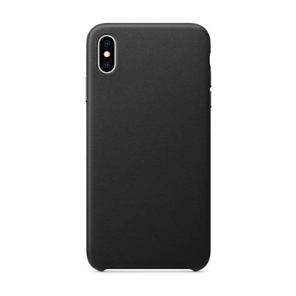 Ekoläder Fodral iPhone 12 Pro Max Svart - Miljövänligt Läderetui