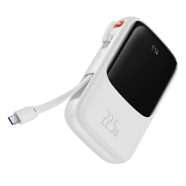 Baseus Qpow Digital Display Snabbladdare Powerbank 10000mAh 22/5