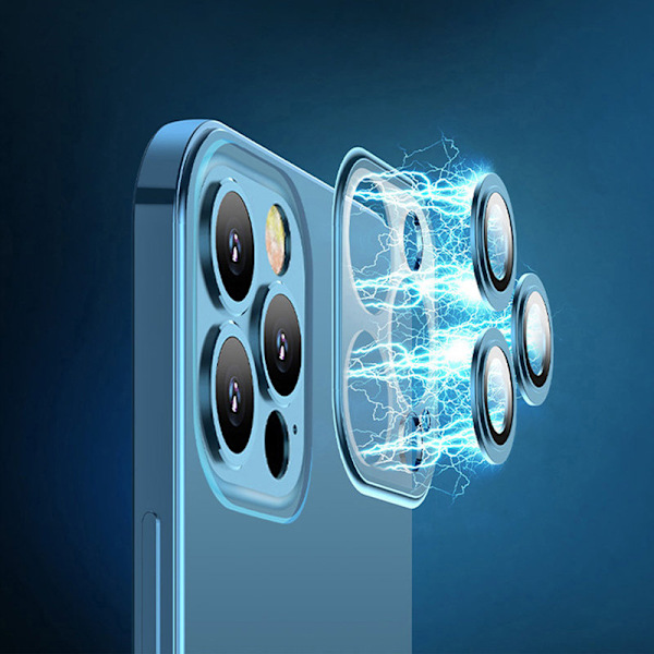 Joyroom Chery Mirror Skal med Metallram för iPhone 13 Pro/ Silve