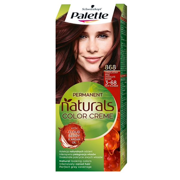 Palette Permanent Naturals Color Creme - Hållbar Hårfärgning i 8