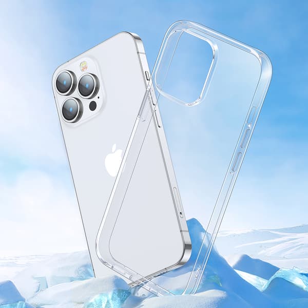 Joyroom 14X Skal för iPhone 14 Plus - Hållbart Transparent Fodra