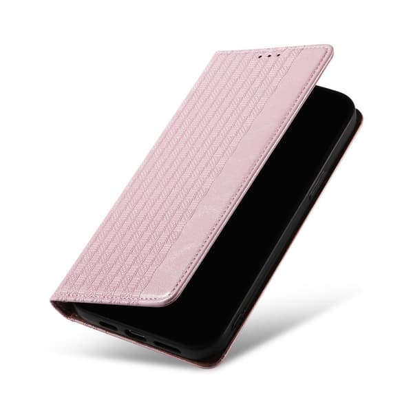 Magnetisk Plånboksfodral för iPhone 14 Pro med Rem och Stativ -