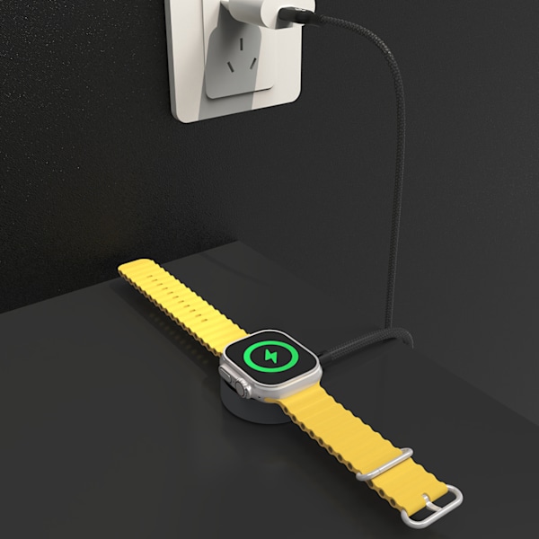 Dudao A12C Trådlös Laddare för Apple Watch 1/2m - Svart