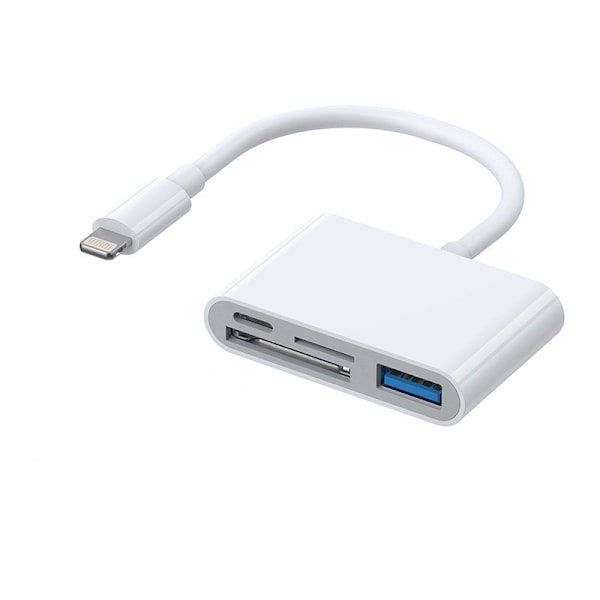 Joyroom S-H142 OTG Hub Lightning till USB-A 3.2/Lightning/SD/ TF