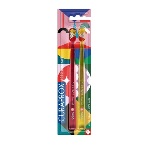 Curaprox CS 5460 Duo Power Smile Tandborste/ 2-pack