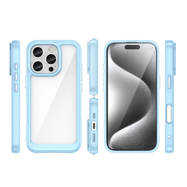 Skyddsfodral Outer Space med flexibel ram för iPhone 16 Pro Max