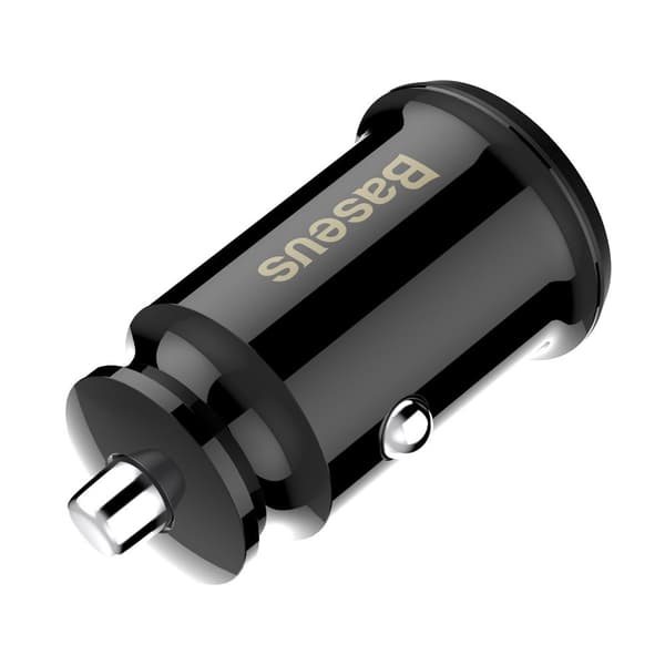 Baseus Grain Mini Biladapter CCALL-ML01 med Dual USB-A Portar 3.