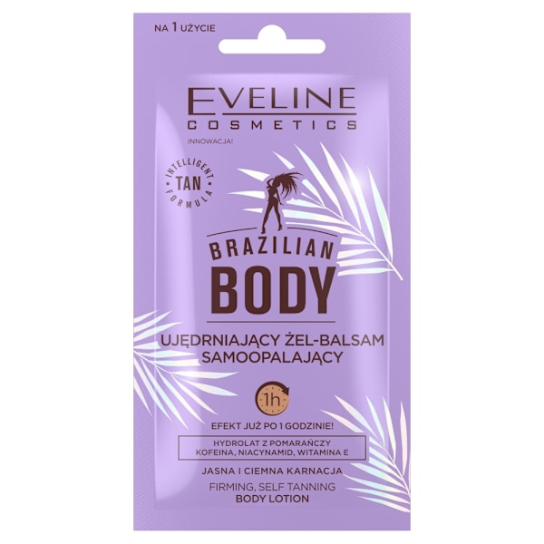 Eveline Cosmetics Brazilian Body Fast Solbränna och Firming Gel-