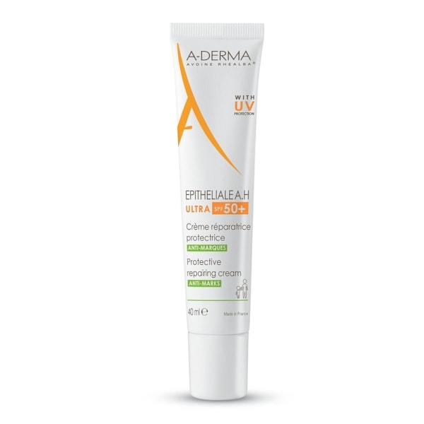 A-Derma Epitheliale A.H Ultra SPF50+ Skyddande Återställande Krä