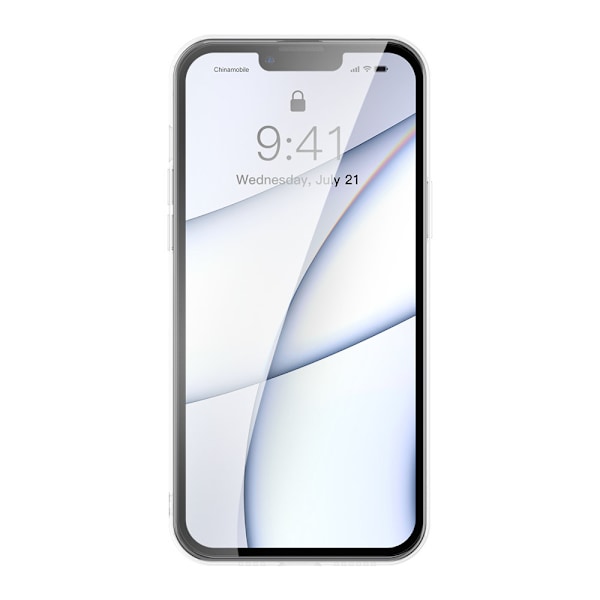 Baseus Satin Glasfodral för iPhone 13 Pro Max - Styvt Allsidigt