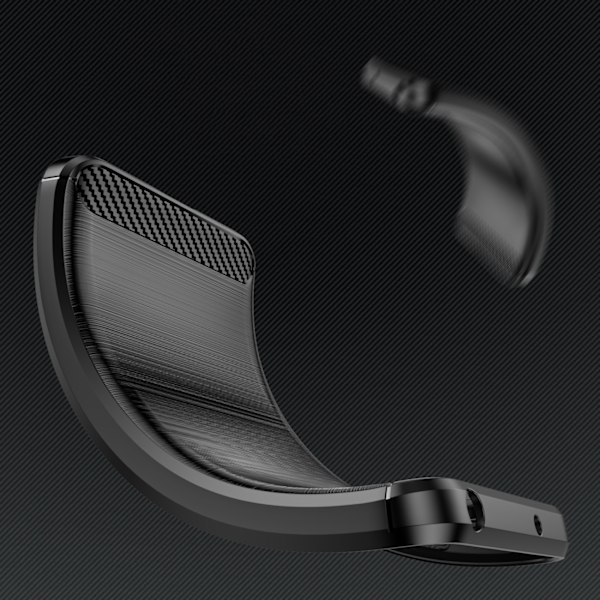 Samsung Galaxy S24 Ultra Flexibelt Kolfodral - Svart Silikonskal