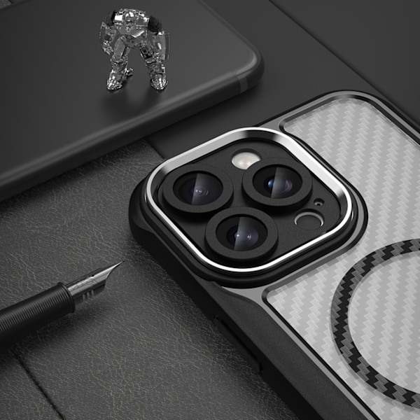 Silikonskal i Leading-serie med MagSafe för iPhone 16 Pro - svar
