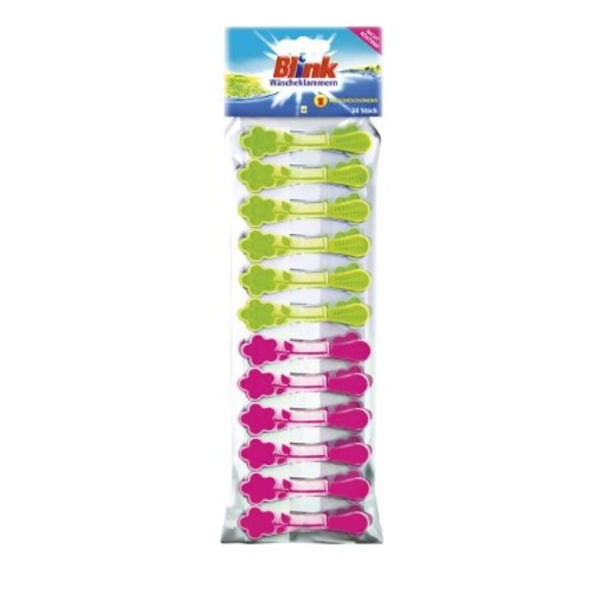 Underklädesklämmor i Färgglada Toner/ 24-pack
