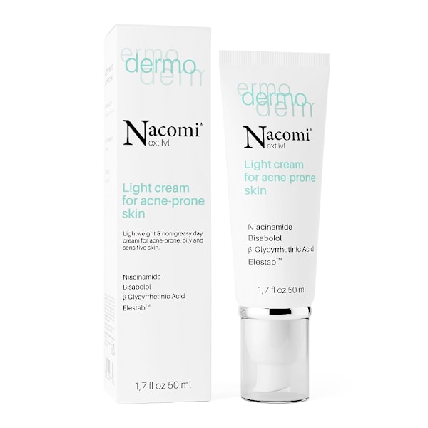 Aknebehandling Kräm för Trött Hud by Nacomi - 50ml