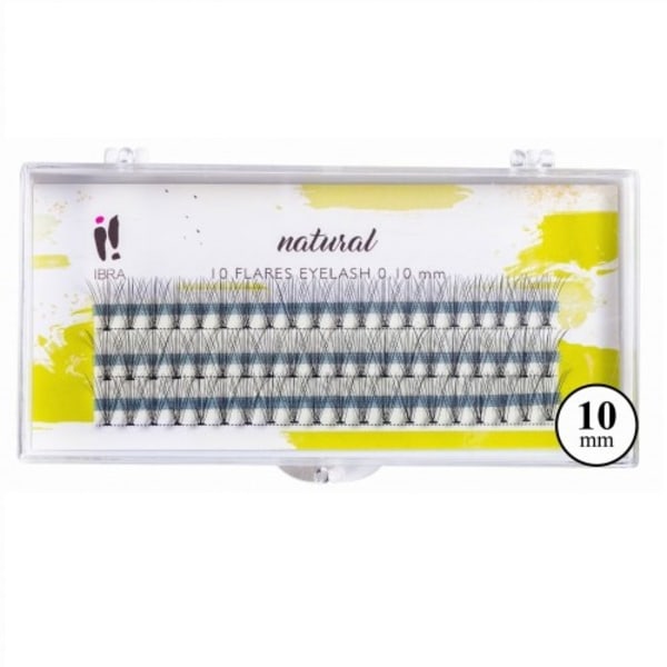 Naturliga Ibra Profesional 0.10 mm Lösa Ögonfransar
